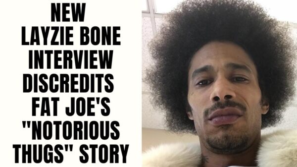 YouTube thumbnail for the video New Layzie Bone Interview DISCREDITS Fat Joe's Notorious Thugs Story?