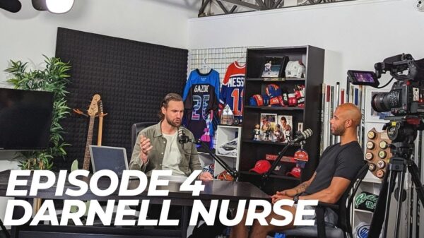 Darnell Nurse talks in the Mitts Off studio about meeting Drake