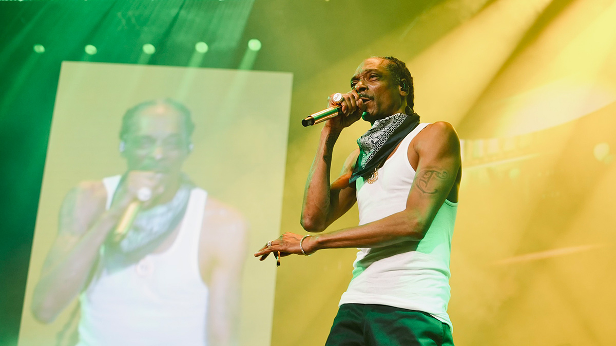 Snoop Dogg during in Vancouver during the High School Reunion Tour