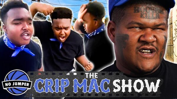 YouTube thumbnail for the video The Crip Mac Show #1: Reacting to Tiktokers Impersonating Him!
