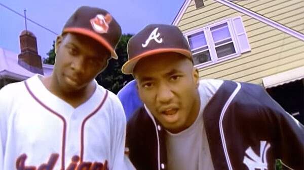 Scene from the Check The Rhime video by A Tribe Called Quest