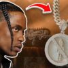 YouTube thumbnail for the video I Remade Travis Scott's Chain And Gave It To Him...