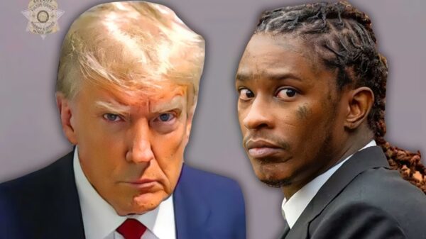 YouTube thumbnail for the video Donald Trump arrested