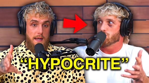YouTube thumbnail for the CUFBOYS video Jake Paul Exposes Logan Paul in Heated Argument
