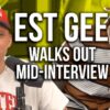 YouTube thumbnail for EST Gee walks out mid-interview on The Bootleg Kev Podcast