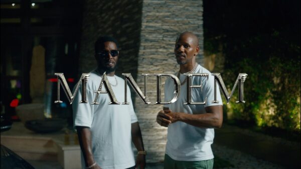 Scene from the Mandem music video by Giggs featuring Diddy