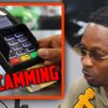 YouTube thumbnail for the video Corvain Cooper on getting into scamming in high school.