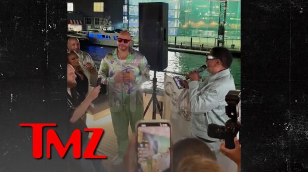 Rapper Fat Joe on a 100M dollar mega-yacht for his b-day bash