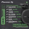Calgary DJ The Words sits at the top of a ranking for the 2023 Pioneer DJ DMC Canada Online Regional Competition