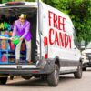 YouTube thumbnail for Hunter Williams opened a candy store in a van