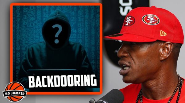 YouTube thumbnail for the video JT Tha Bigga Figga Explains How Backdooring Someone Works and How Common It Is