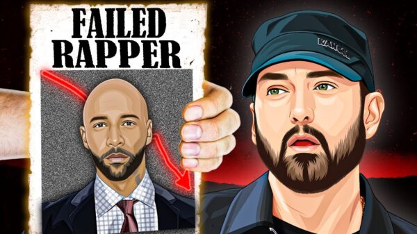 YouTube thumbnail for the video The Only Rapper Eminem REGRETTED Signing...