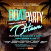 Promotional poster for Hip Hop Boat Party Ottawa