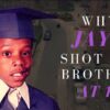 YouTube thumbnail for the Trap Lore Ross video Why Jay-Z Shot His Brother At Age 12