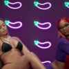 Scene from the Peaches and Eggplants remix music video