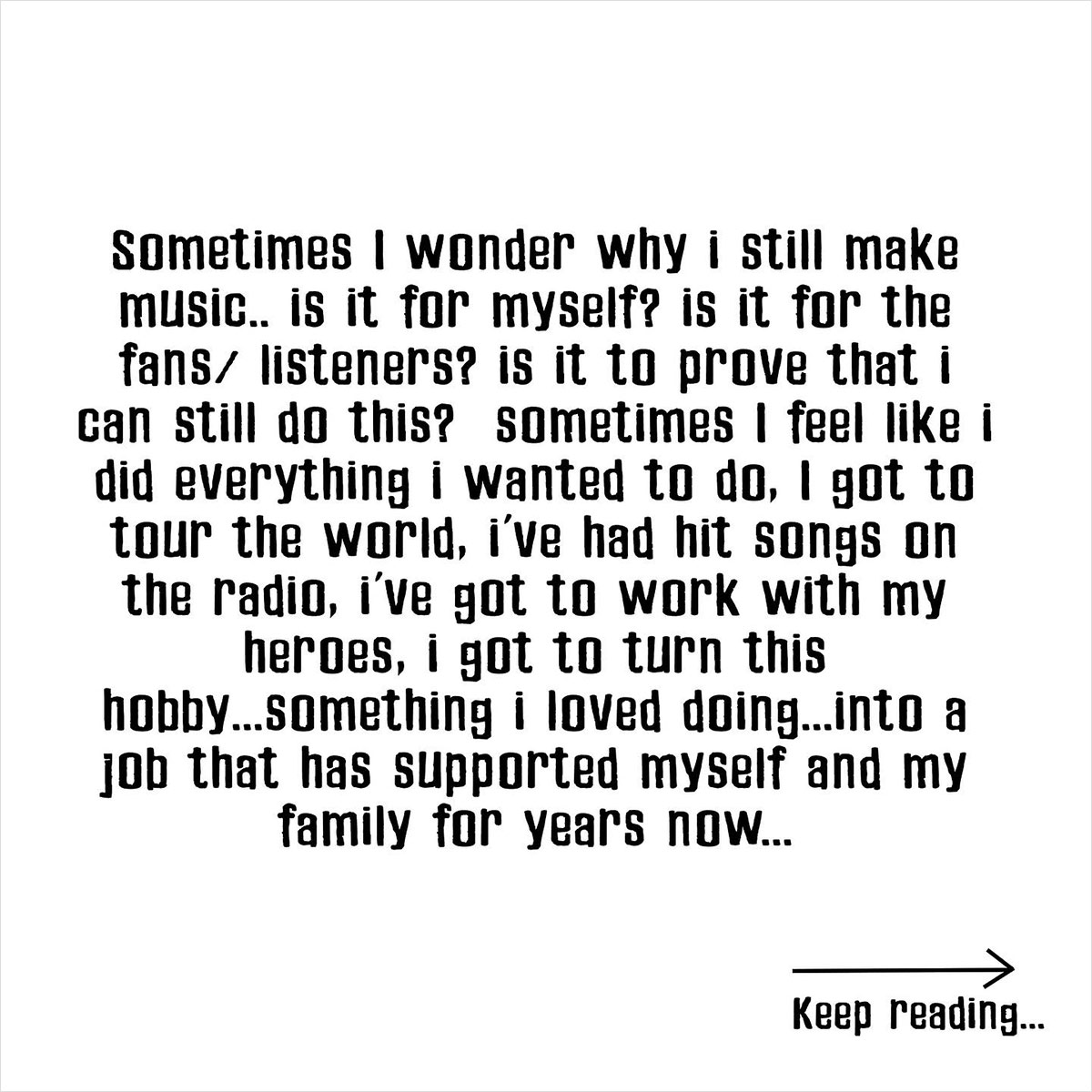 A message from rapper Classified about contemplating retirement