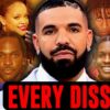 YouTube thumbnail for the video Every Diss on Drake's For All The Dogs Album