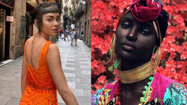 Two examples of virtual influencers