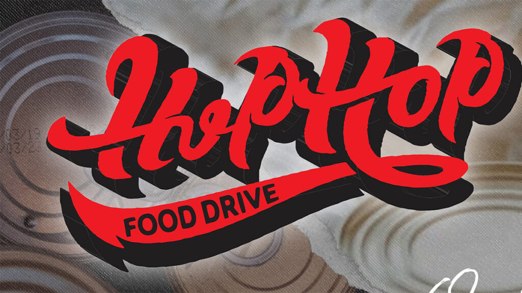 Logo for the Hip Hop Food Drive