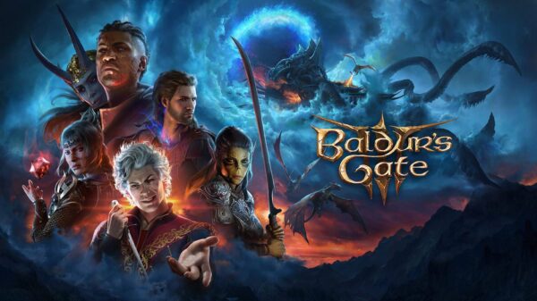 Artwork for the award-winning game Baldurs Gate 3