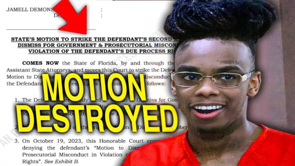 YouTube thumbnail for the video YNW Melly's Motion to Dismiss DESTROYED By Prosecutor