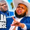 Crip Mac and Druski in the thumbnail for Episode 2 of Coulda Been House