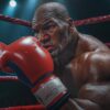 AI generated Mike Tyson in the boxing ring