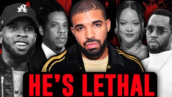 YouTube thumbnail for the video Drake's 10 Most Lethal Subliminal Disses Explained