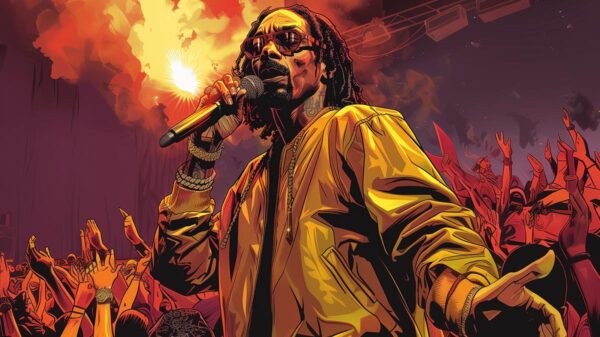 AI-Generated snoop dogg performing on the Cali To Canada Tour.