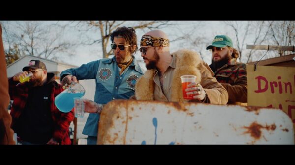 Scene from the New Me music video by Yelawolf