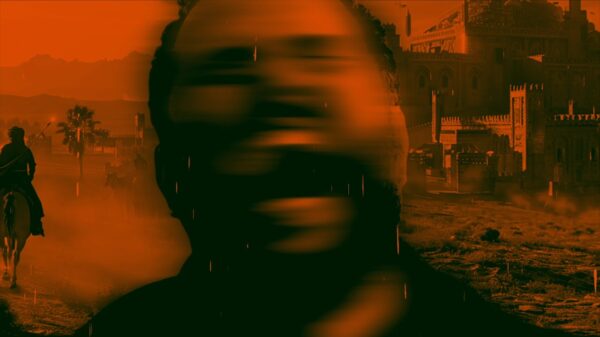 Screenshot from the music video Patience vs. Patients by Belly