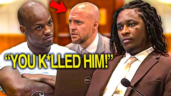 YouTube thumbnail for the video Young Thug Trial Defense DESTROYS States Theory!