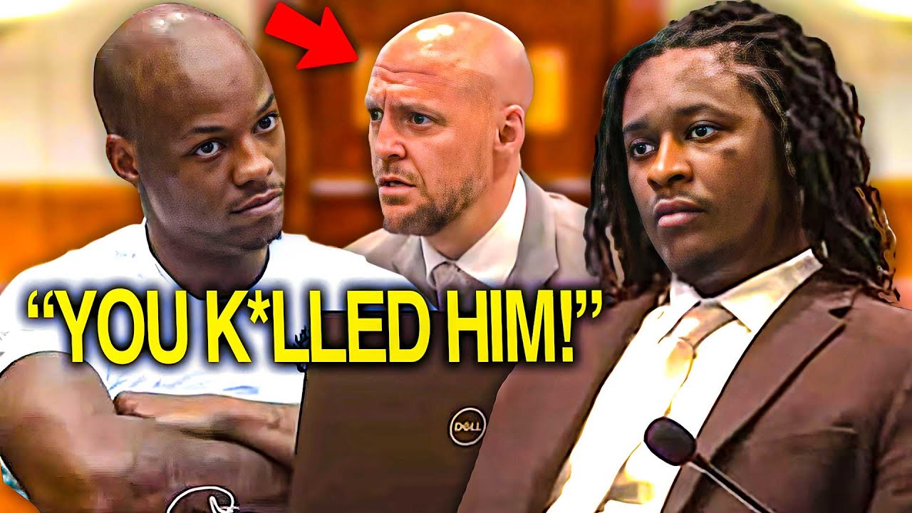 YouTube thumbnail for the video Young Thug Trial Defense DESTROYS States Theory!