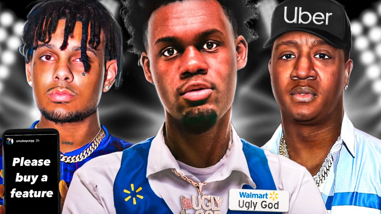 YouTube thumbnail for the video What Happens After Rappers Fall Off?