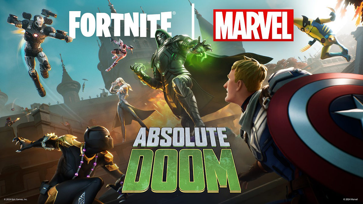 Scene from the game Fortnite Absolute Doom