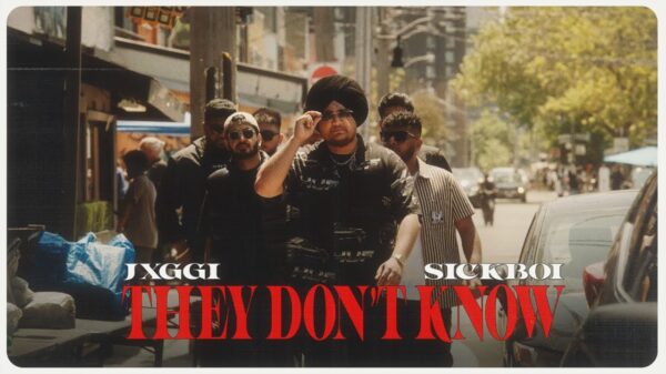 Scene from the They Don't Know music video by Jxggi