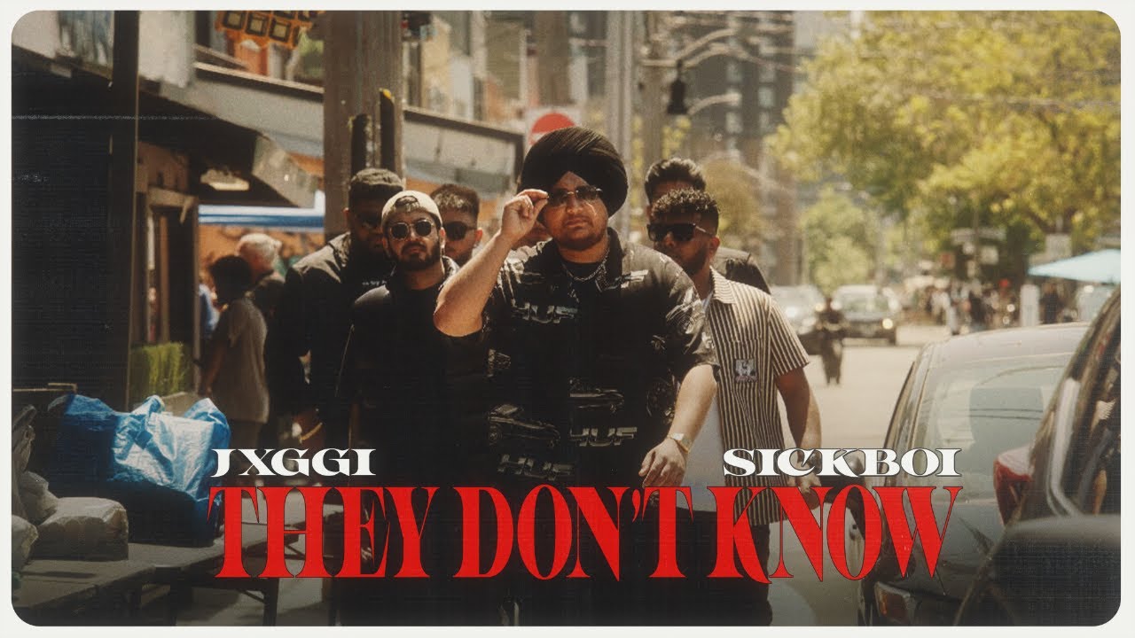 Scene from the They Don't Know music video by Jxggi