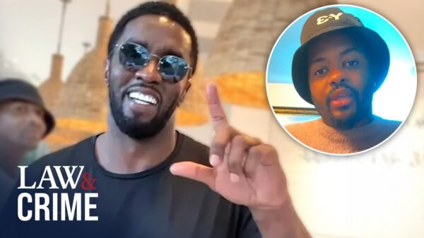 YouTube thumbnail for the video P. Diddy Accuser Breaks Silence on Sex Abuse, Trafficking Lawsuit