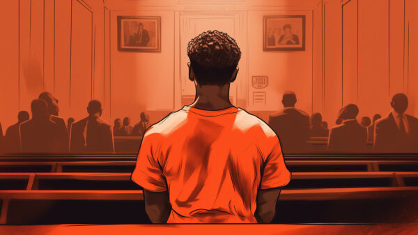 AI generated art to depict NBA YoungBoy pleads guilty to federal gun charges.