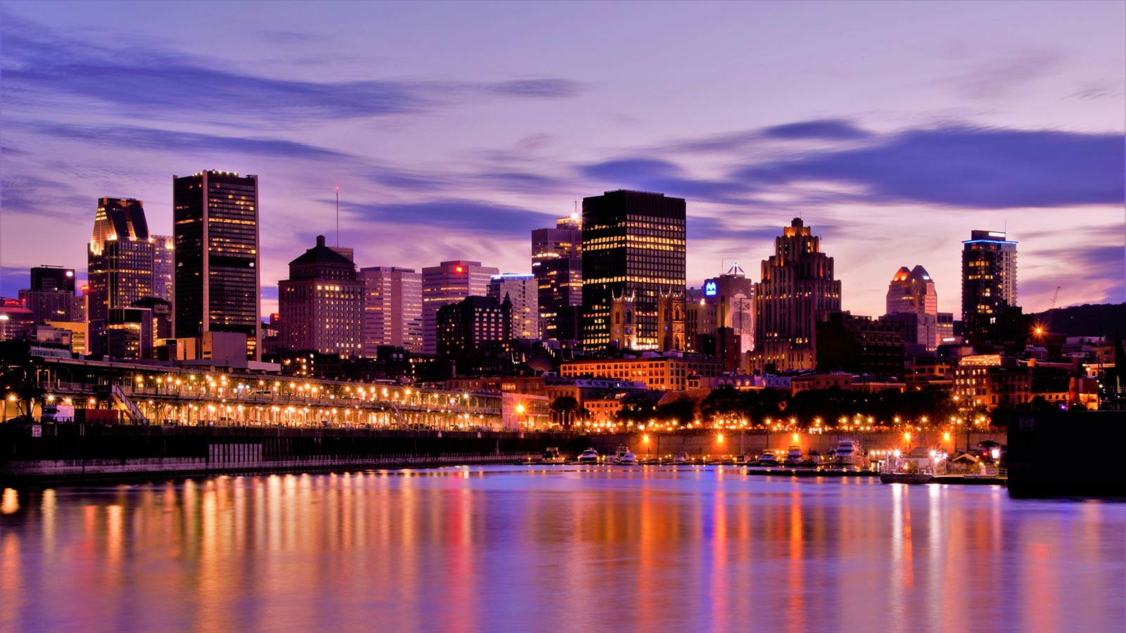 Montréal, pictured here, has been featured on the world's coolest streets list.