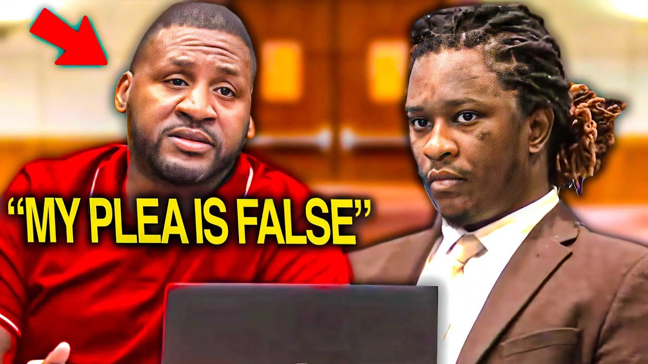 YouTube thumbnail for the video Young Thug Trial Witness VIOLATES His Plea Deal! - Day 124 YSL RICO