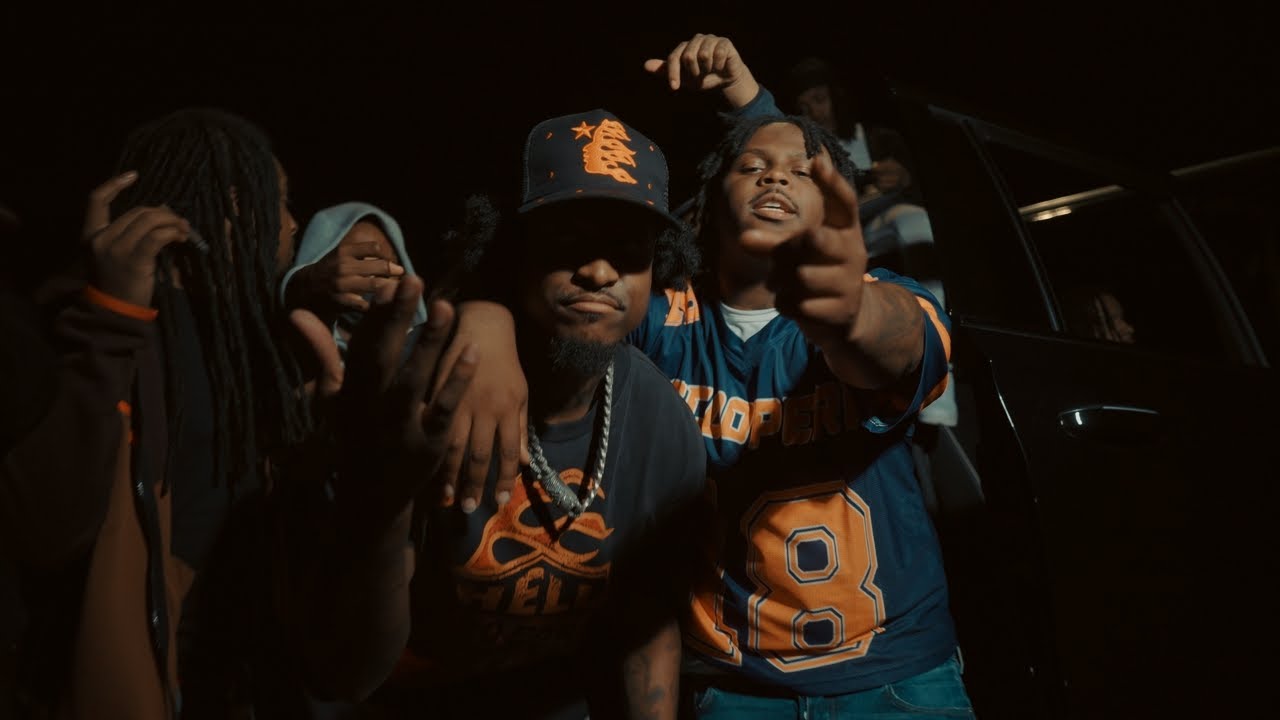 Scene from the Dayvon Bennett music video by Shoebox Baby and Lil Reese.