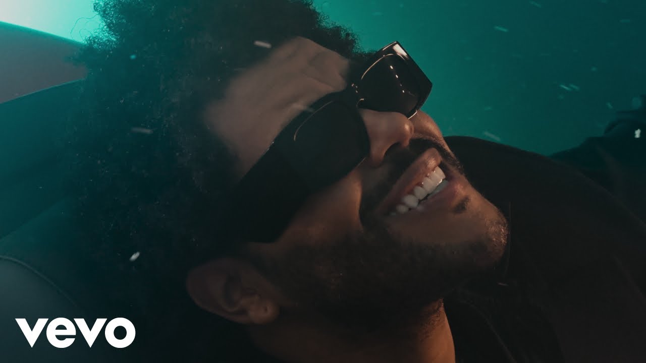 The Weeknd from the Dancing in the Flames musiv video.