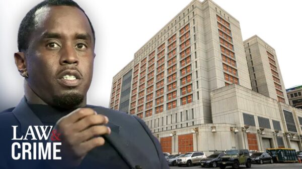 Title card for the video Diddy Hires Death Penalty Attorney in Sex Trafficking Case.