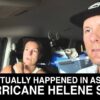 Title card for the video What Actually Happened in Asheville: A Hurricane Helene Story.