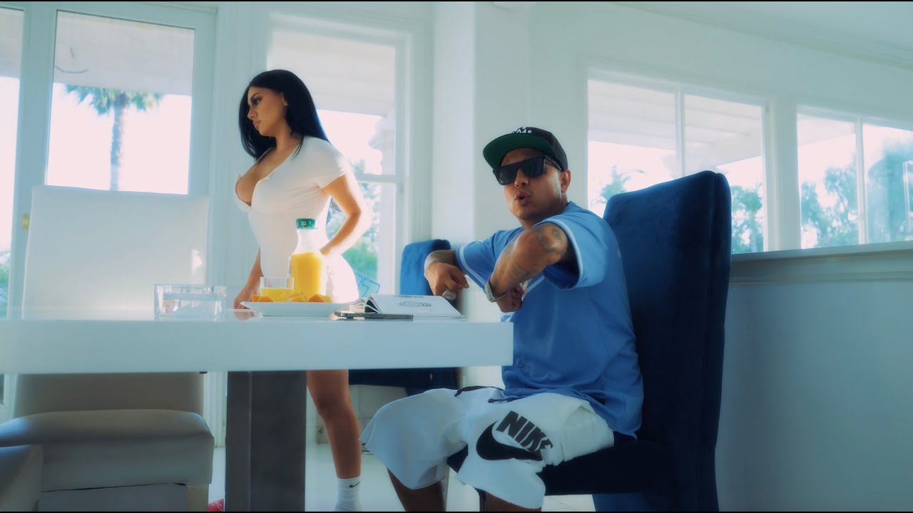 Scene from the City Lights music video by King lil G