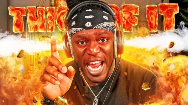 Title card for the KSI video THE HATE ON MY MUSIC IS FORCED