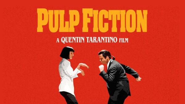 Special anniversary artwork for the film Pulp Fiction.