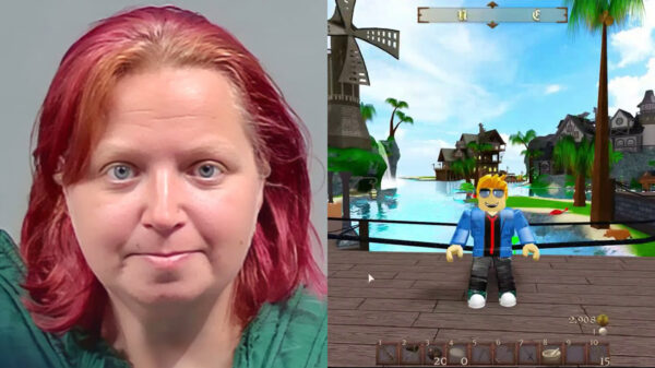 Title card for the video Florida Mom Ordered 10-Year-Old To Murder Baby Over Roblox.
