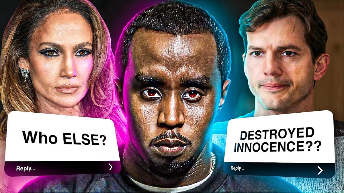 Title card for the video ALL the Celebs Going DOWN With Diddy.